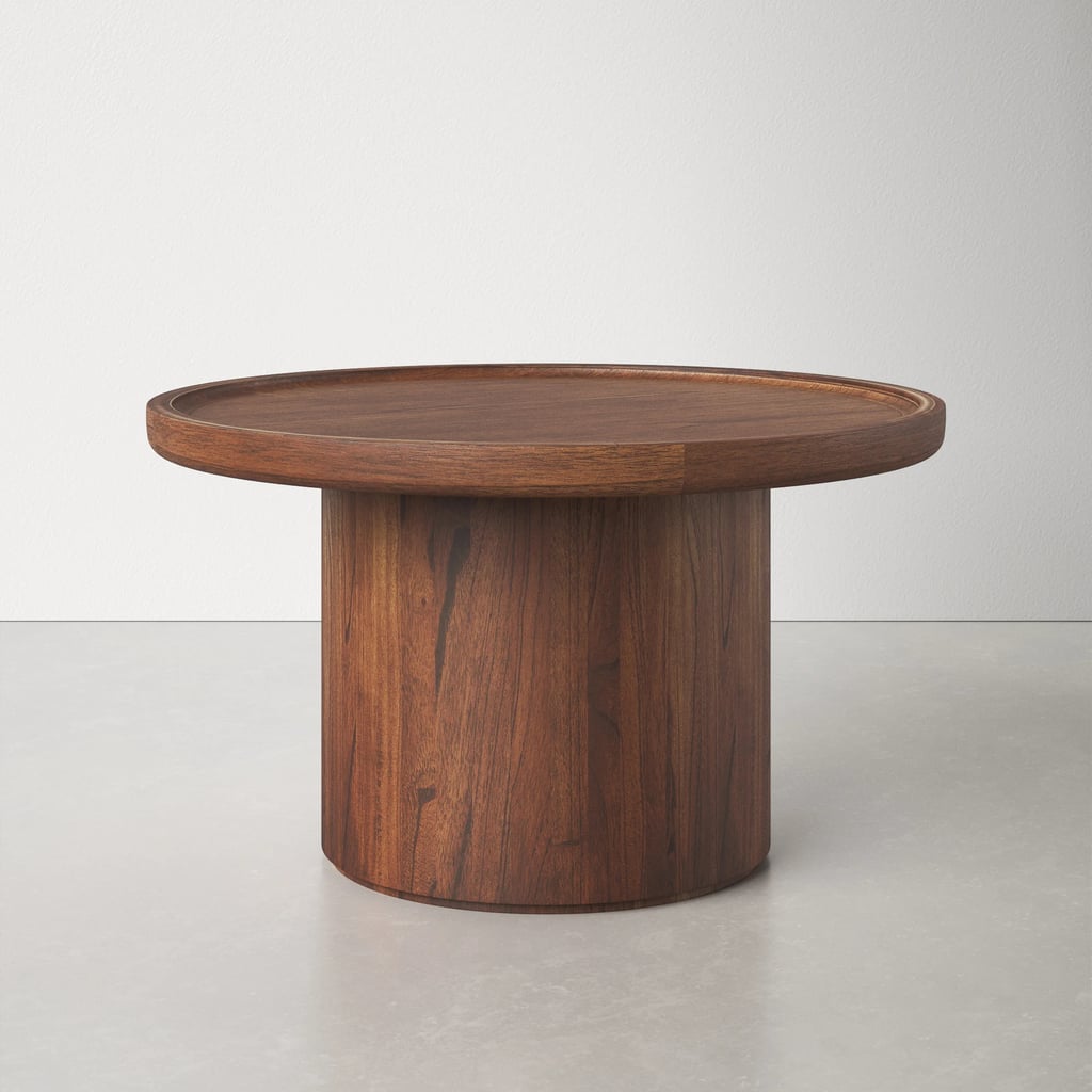 A Sleek Round Coffee Table: Sydnee Coffee Table