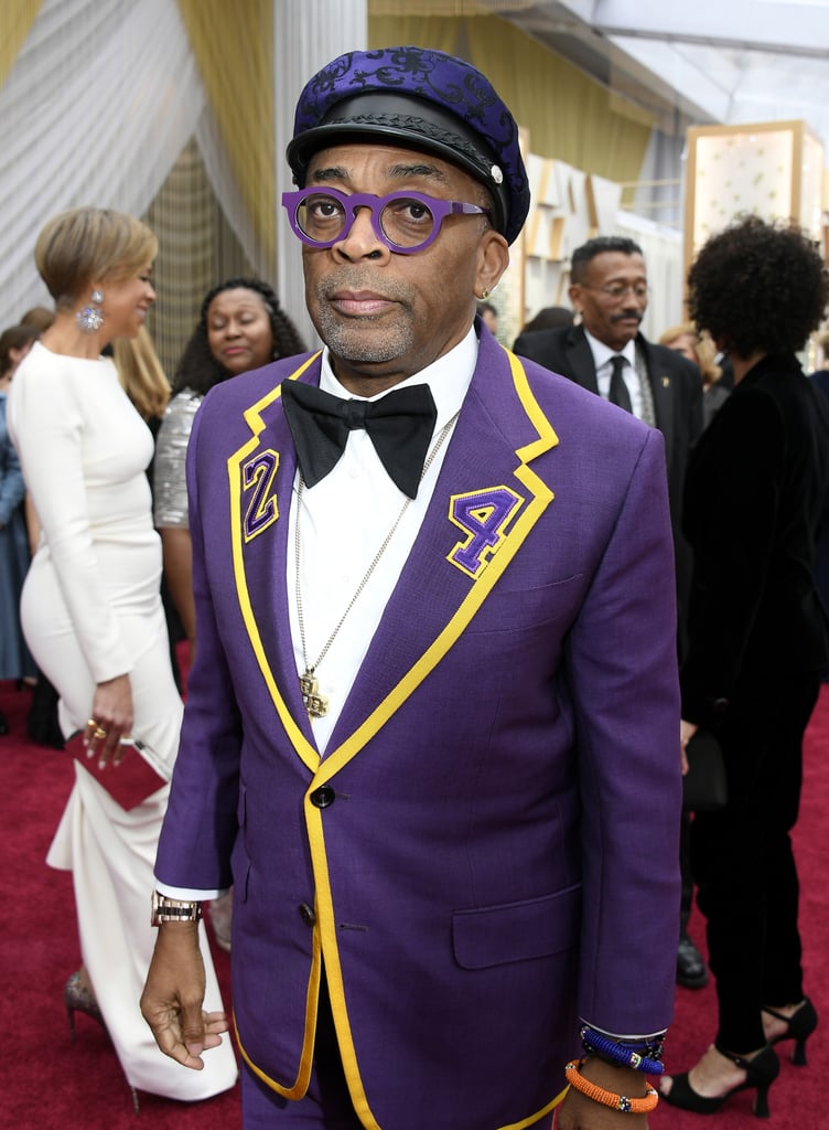 Spike Lee's Suit Honored Kobe Bryant at the Oscars