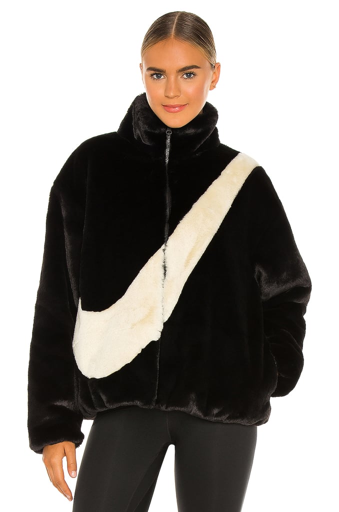 Nike NSW Plush Faux Fur Jacket