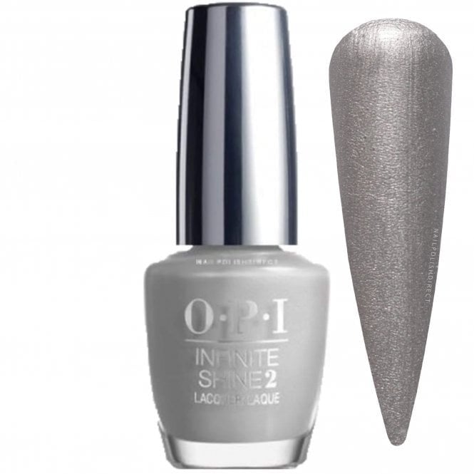 OPI Infinite Shine 2 Long-Wear Lacquer in Silver on Ice