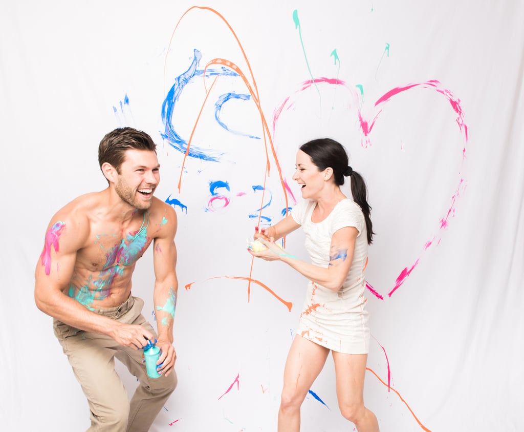 Painting Engagement Photos