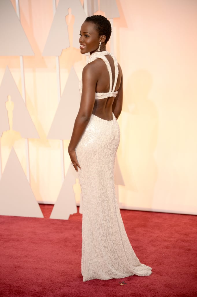 Lupita Nyong'o at the Oscars 2015 Pictures