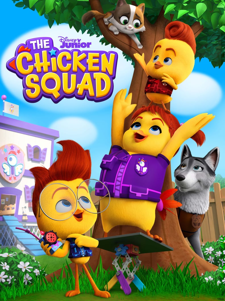 Disney Junior's The Chicken Squad Key Art