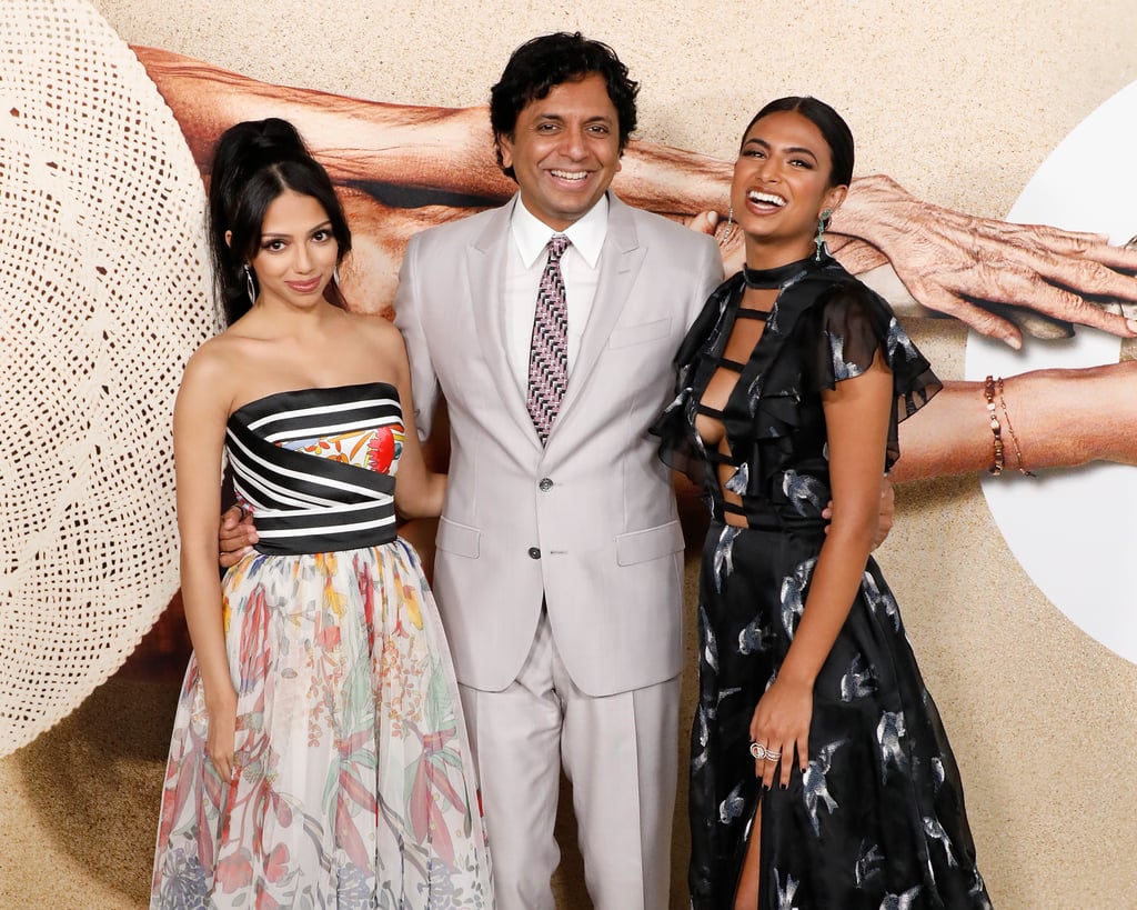 M. Night Shyamalan Brings His Daughters to Old Premiere