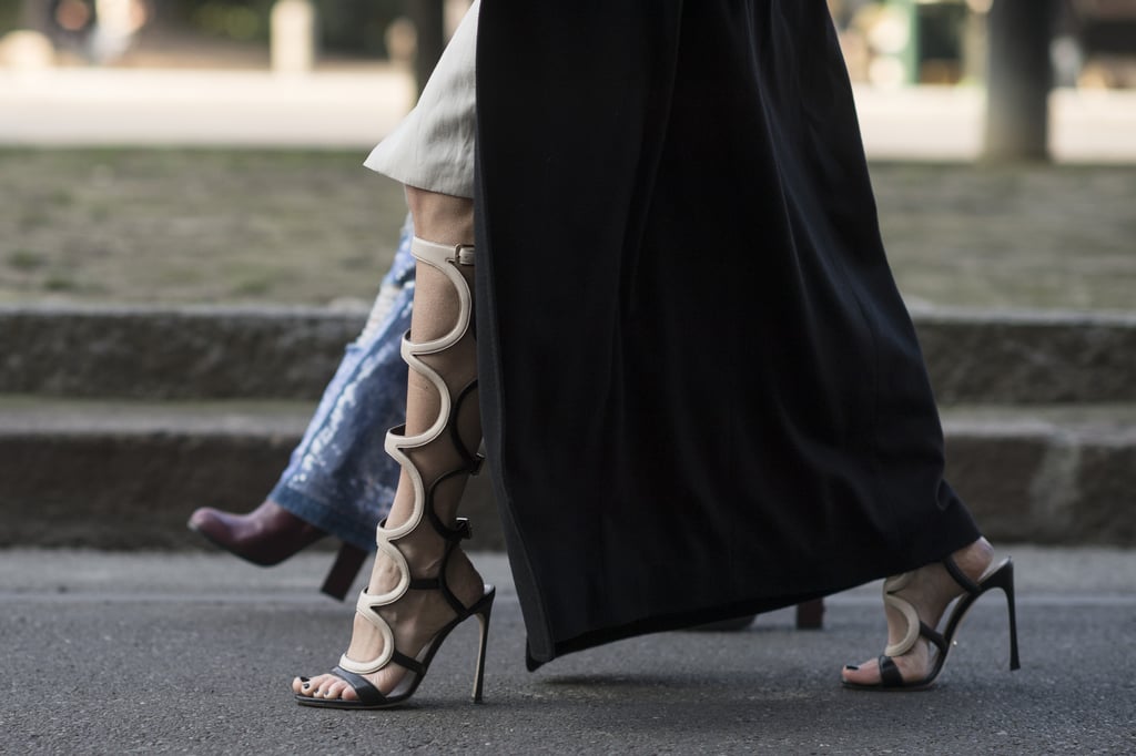 MFW Day Four | Best Street Style Bags and Shoes at Fashion Week Fall ...