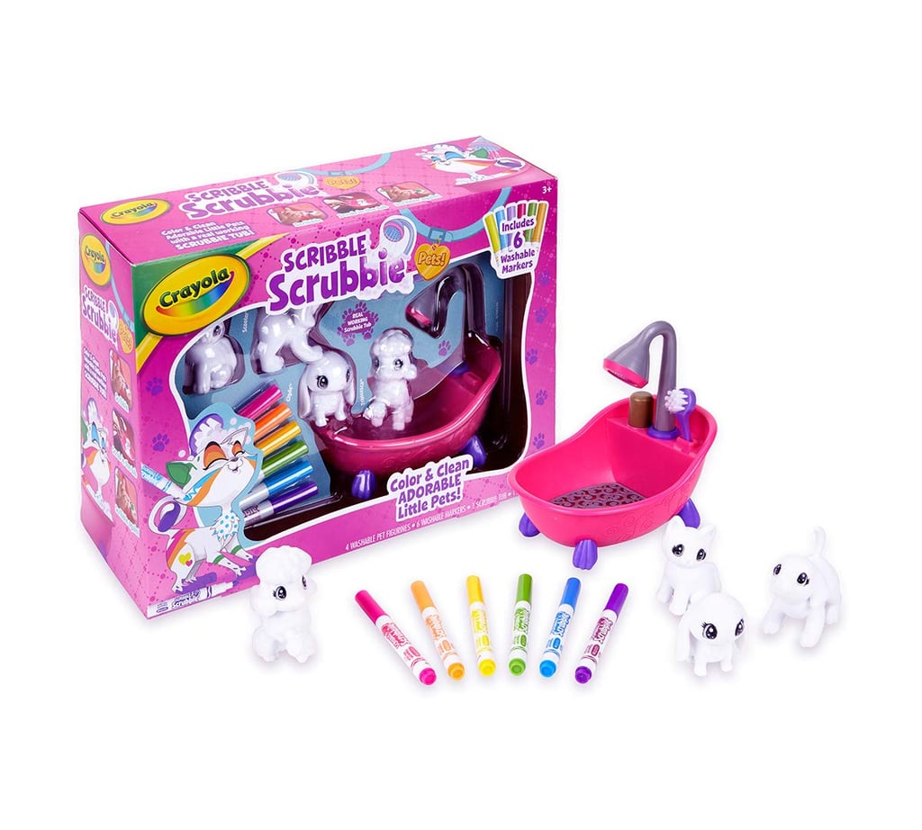 Crayola Scribble Scrubbie Toy Pet Playset