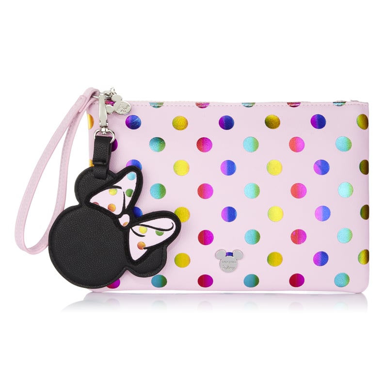 Holographic Polka-Dot Pouch