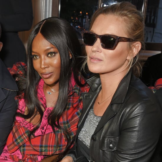 Kate Moss and Naomi Campbell at Burberry Show September 2017