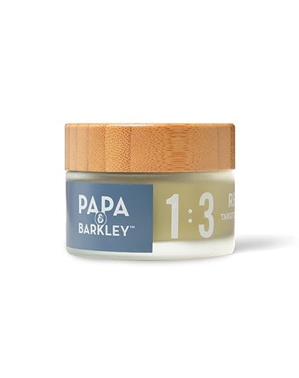 Must-Have Tension Reliever: Papa and Barkley 1:3 THC Releaf Balm