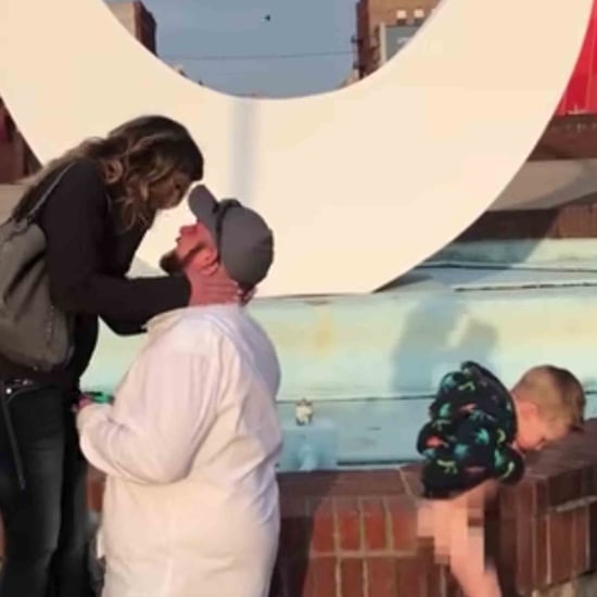 Boy Peeing During Proposal