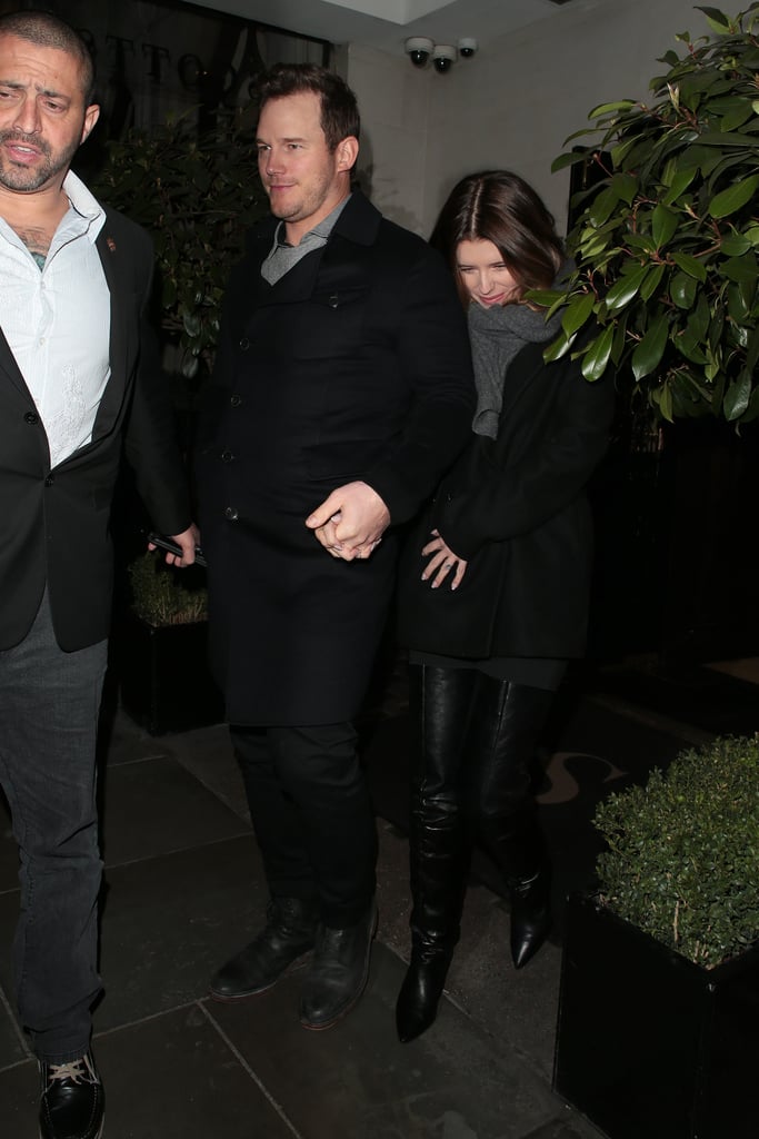 Chris Pratt and Katherine Schwarzenegger Out in London 2019