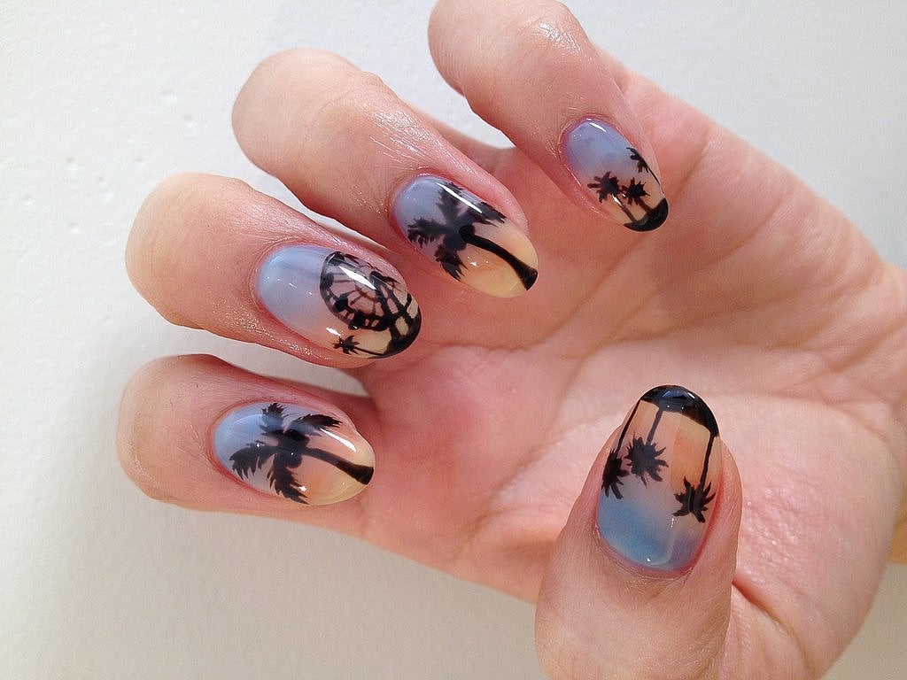 Rock this festival nail art to your fave Summer music fest. | The 64 Best  Works of Nail Art This Year | POPSUGAR Beauty Photo 16