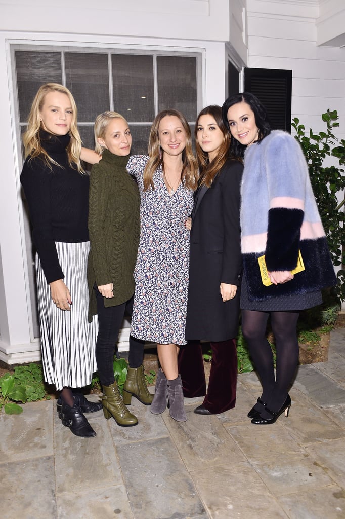 Pictured: Nicole Richie, Katy Perry, Jennifer Meyer, and Kelly Sawyer Patricof