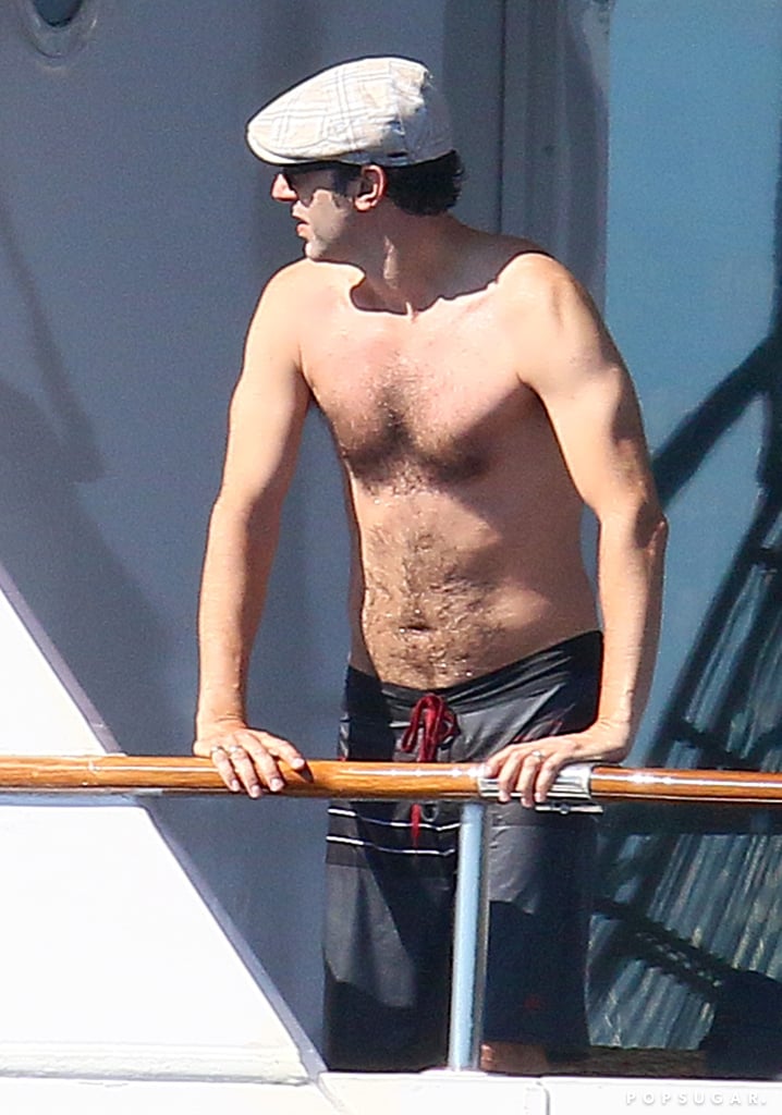 Sacha Baron Cohen and Isla Fisher France Vacation Pictures