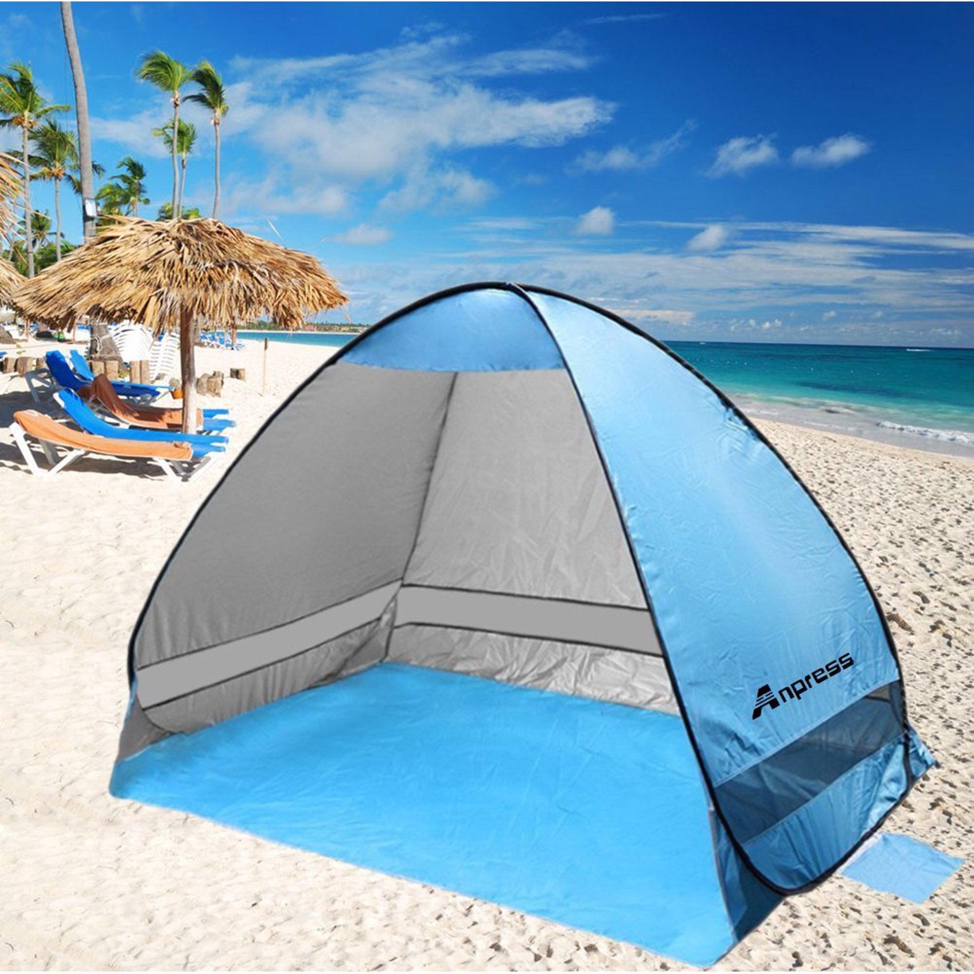 Anpress Outdoor Pop up Beach Tent