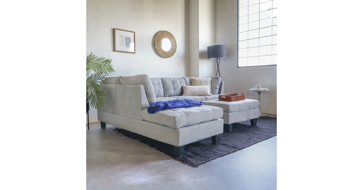 Worksop Sectional with Ottoman Best and Most Comfortable Sectional