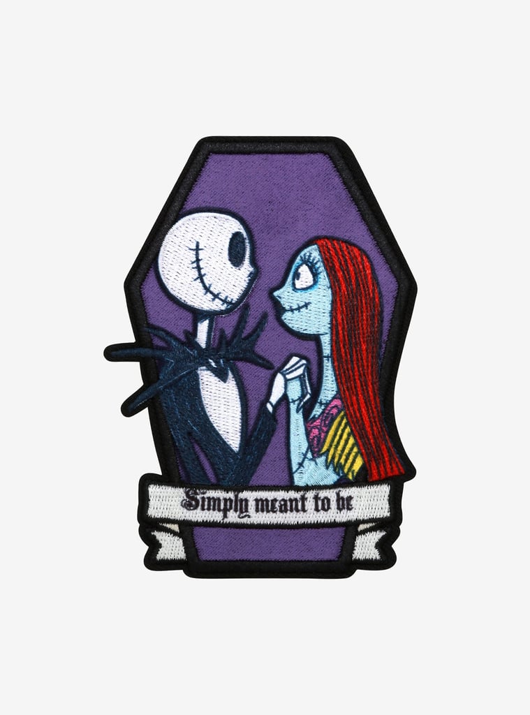 The Nightmare Before Christmas Jack & Sally Simply Meant to Be Patch