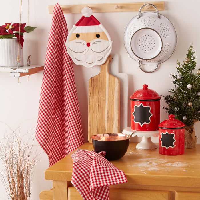 Santa Potholder Gift Set Santa Potholder Gift Set