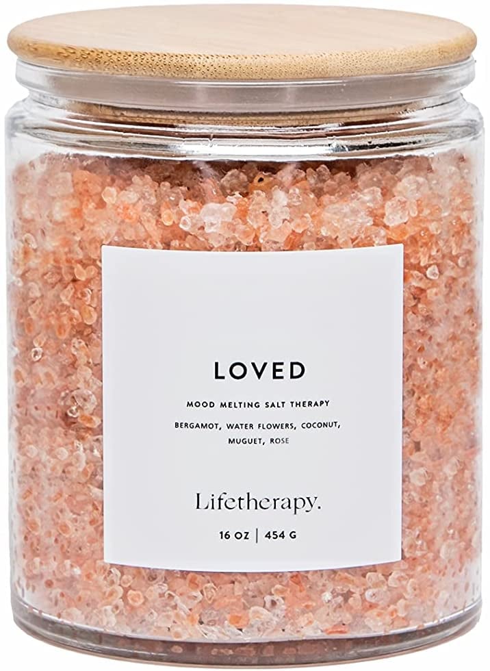 For the Bath-Loving Mom: Lifetherapy Loved Mood Melting Salt Soak