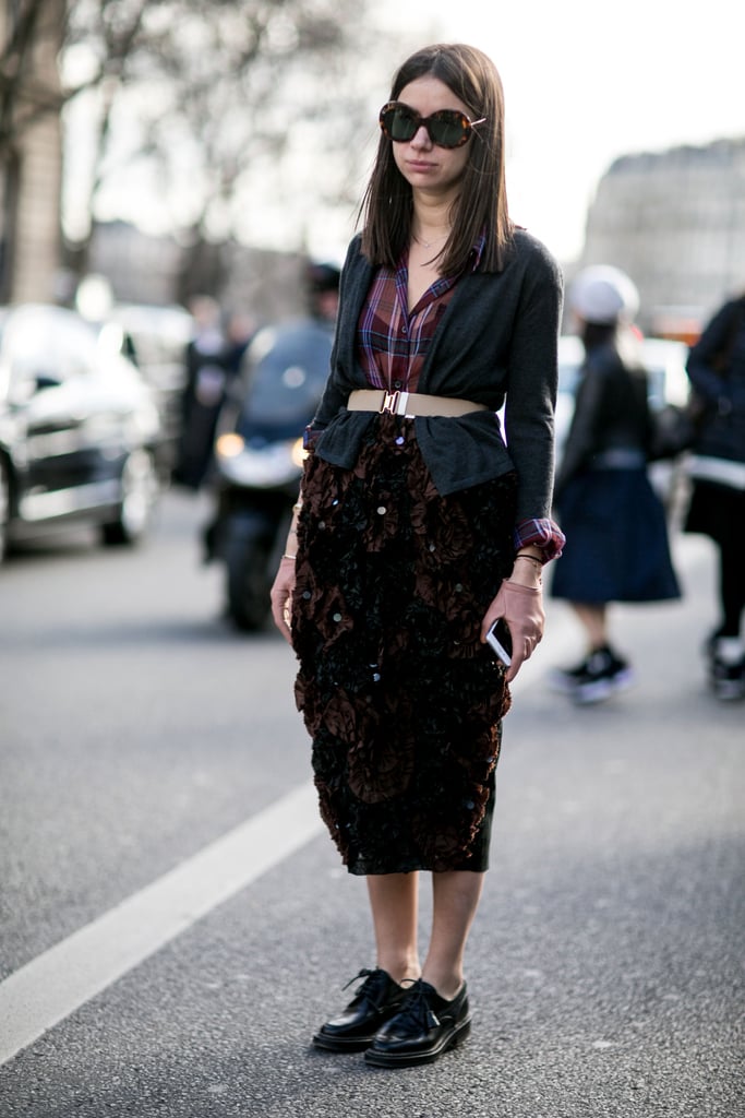 Paris Fashion Week Street Style Fall 2015 | POPSUGAR Fashion