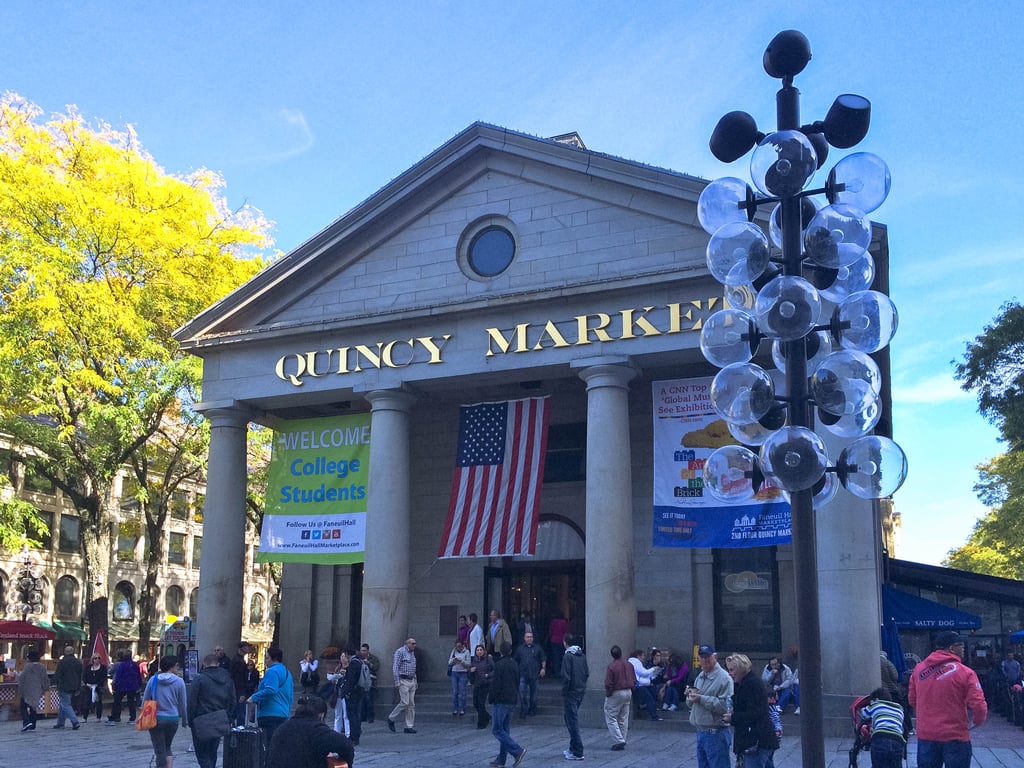 Chow down at the largest food hall in New England.