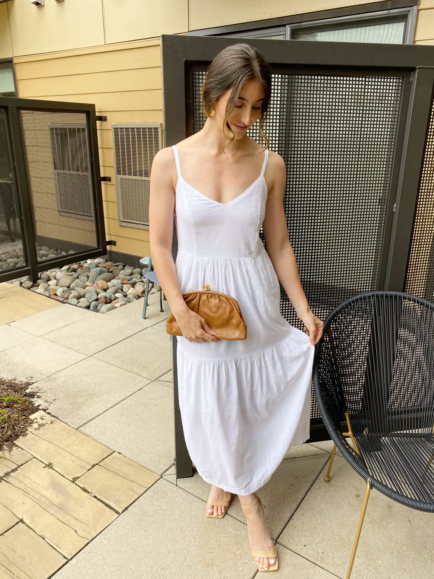 Old Navy Cami Maxi Swing Dress I Editor Review | POPSUGAR Fashion UK