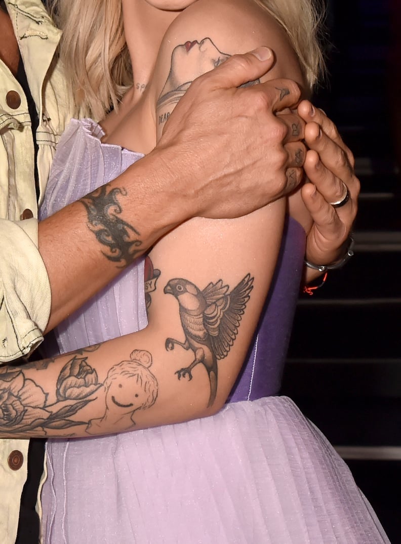 Julia Michaels's Bird Arm Tattoo