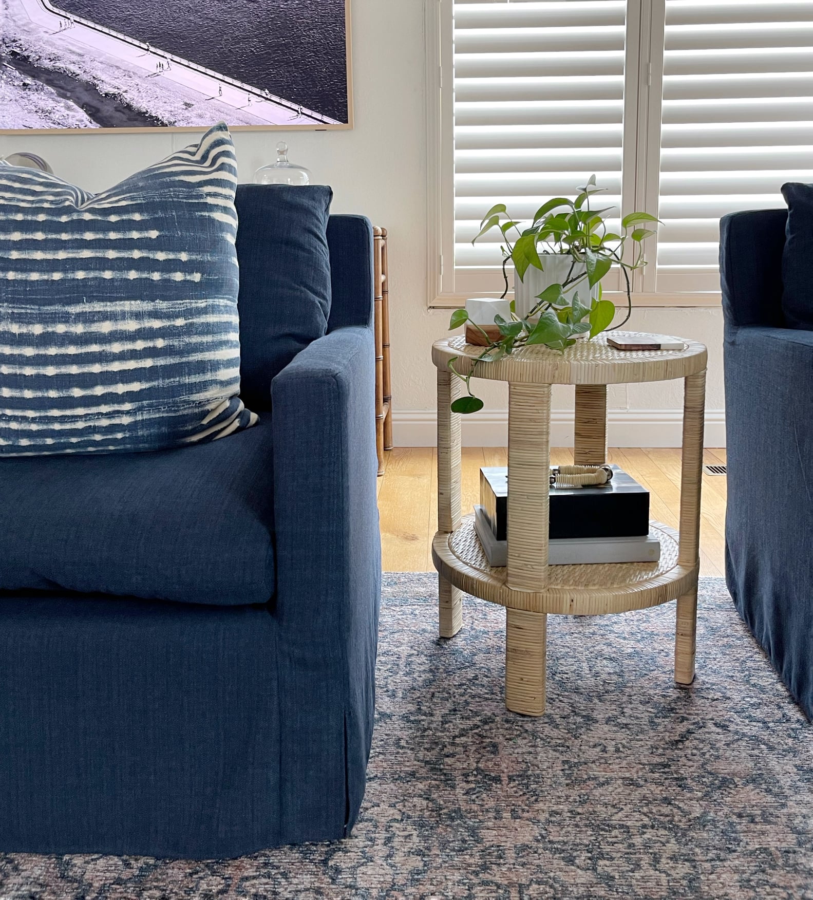 Target's Studio McGee Indoor Rattan Accent Table | Review | PS Home