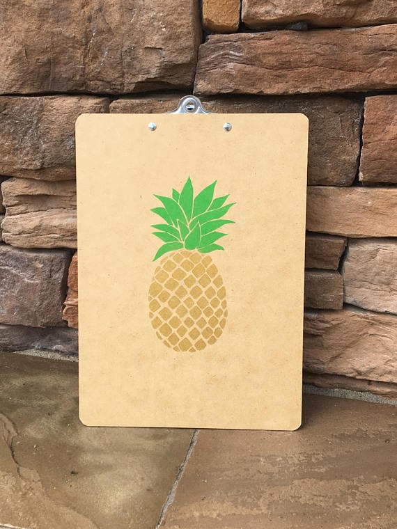 Pineapple Desk Accessories POPSUGAR Smart Living