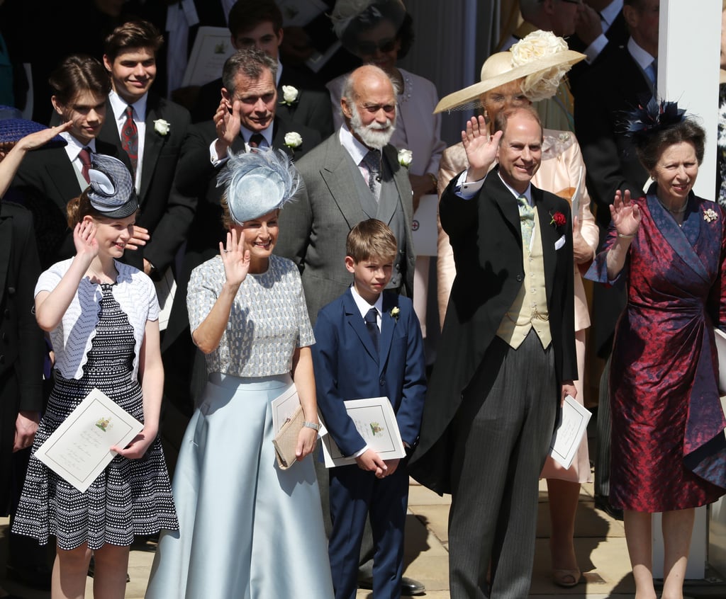 Lady Louise at Prince Harry's Wedding