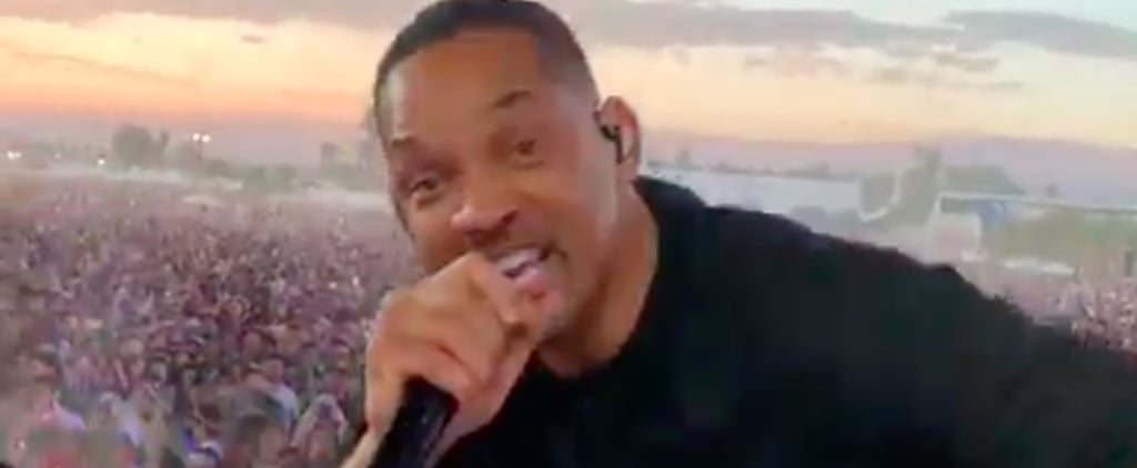 Will Smith Performs With Jaden Smith at Coachella 2019