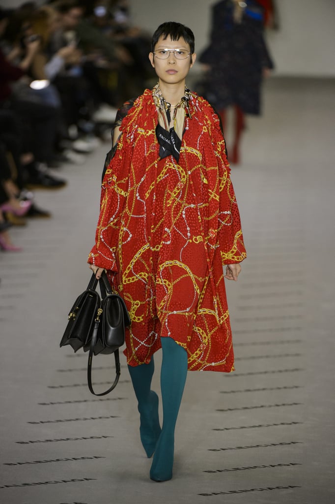 Balenciaga Fall 2017 Runway Popsugar Fashion Australia Photo 34