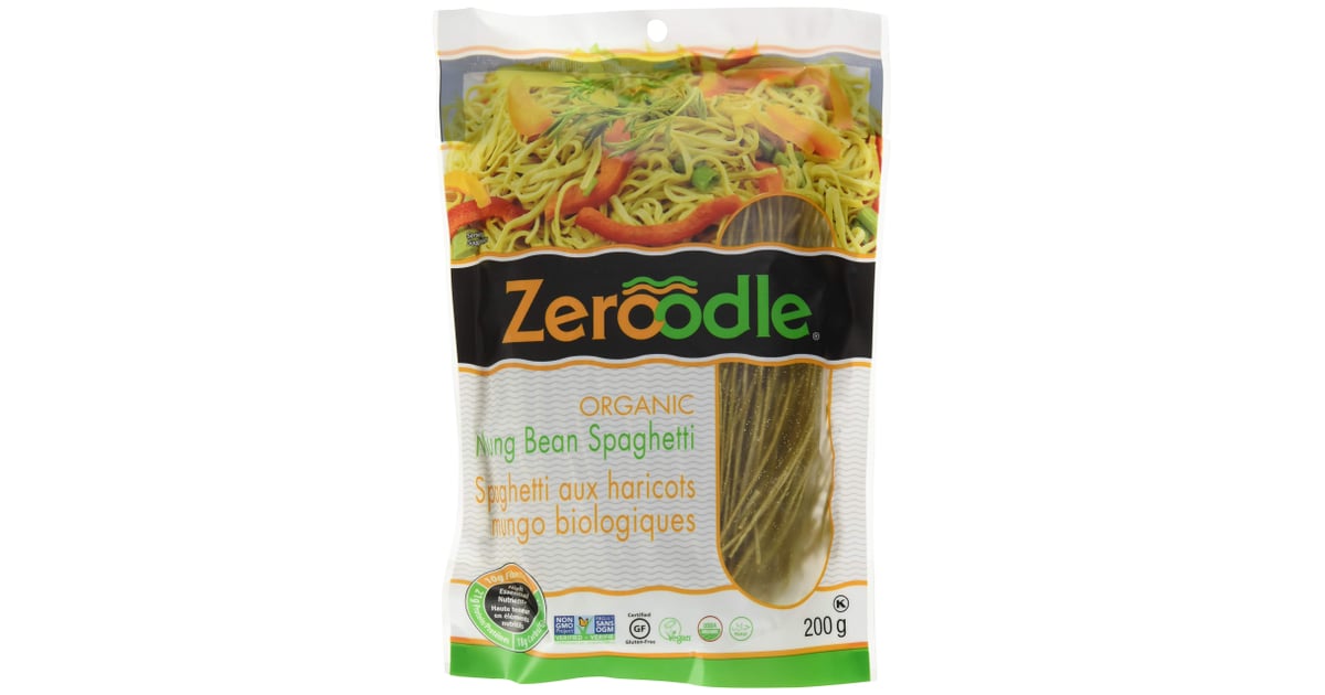 Zeroodle Organic Mung Bean Edamame Fettuccini Noodles Best GrainFree