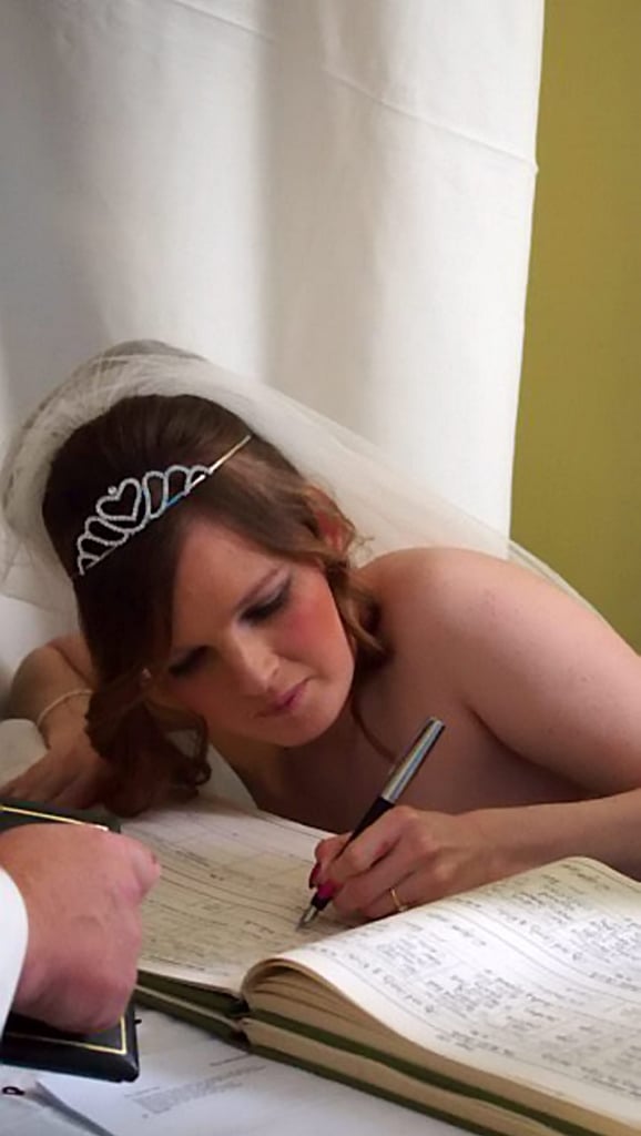 Corey Edwards's Parents Get Married at Bedside
