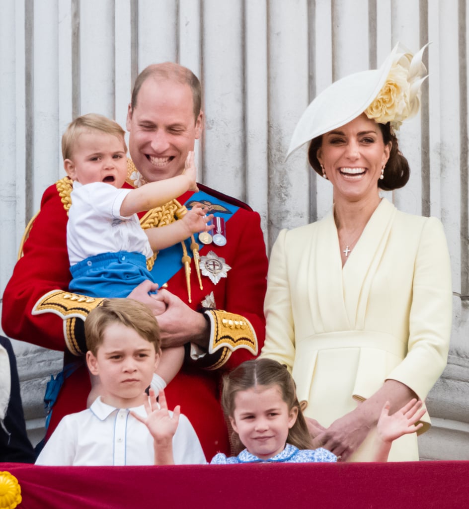 Prince Louis, Prince George, and Princess Charlotte