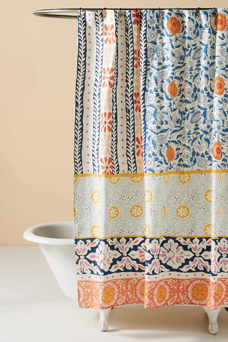 Vivian Shower Curtain Anthropologie Fall Collection 2019 POPSUGAR Home Photo 42