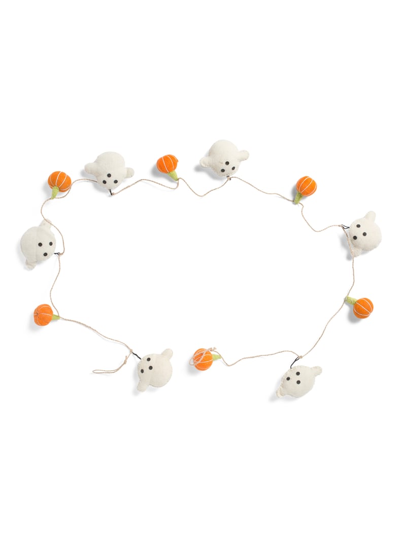 Mini Ghost Pumpkin Garland