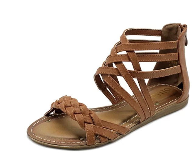 Ollio Gladiator Sandals From Amazon Review | POPSUGAR Fashion