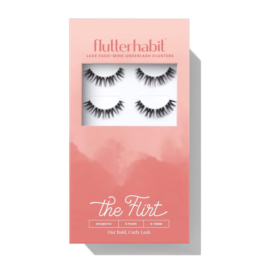 FlutterHabit The Flirt PrepTECH Pre-Mapped Lash Clusters, 6 Pairs ($20, originally $28)
These FlutterHabit lash clusters make it easy to try DIY extensions at home. The six-pair set can create a fuller lash look for a special occasion or give your natural lashes a subtle boost. Wear them as a full strip or cut them into smaller clusters and place them where you want extra definition.