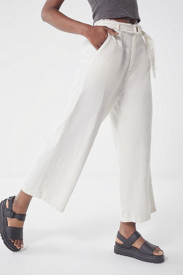 UO Rori Raw-Edge Culotte Pant