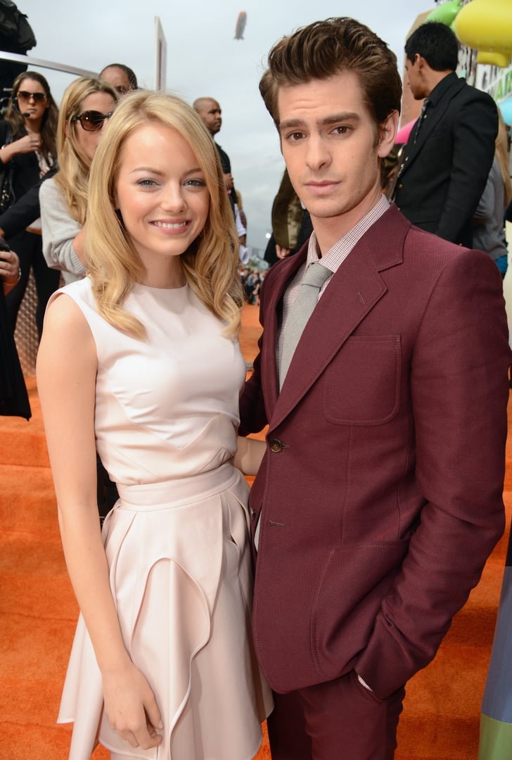 Couple Posed Together Nickelodeon Kids Choice Awards 