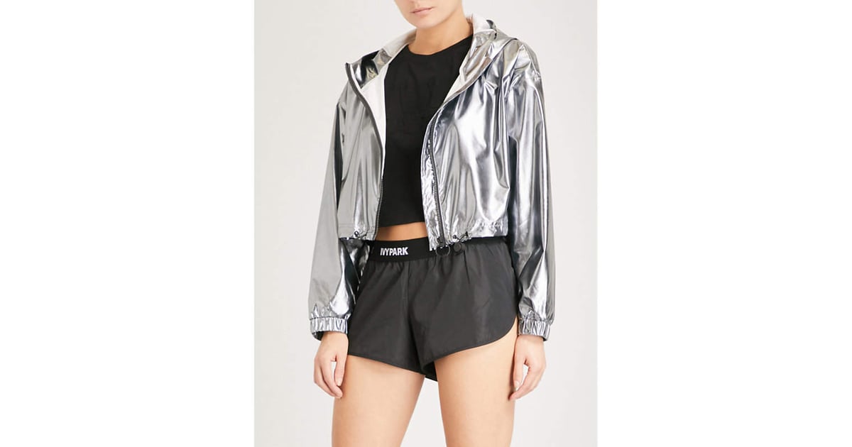 Ivy park sales metallic jacket