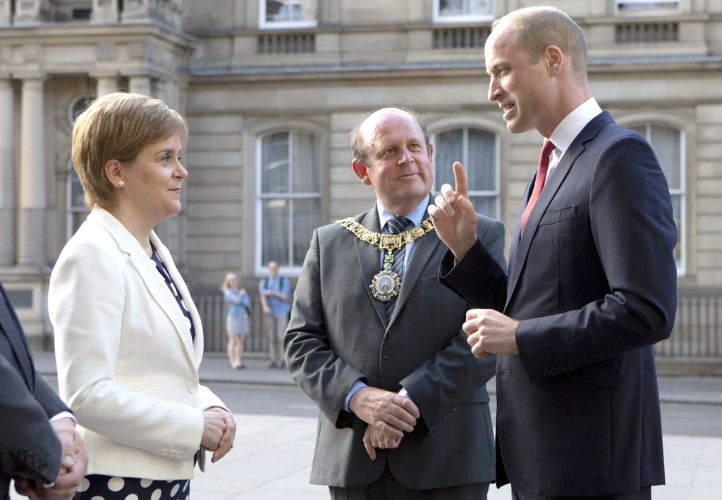 Prince William Visiting Scotland Pictures July 2018