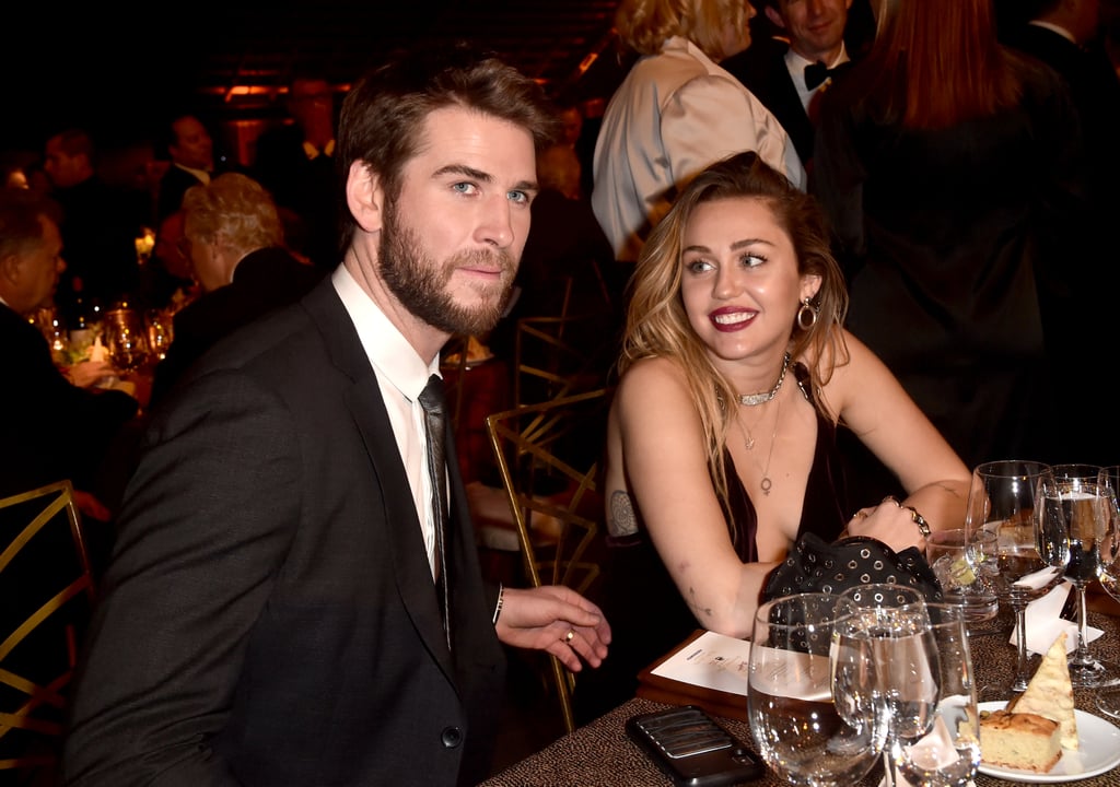 Miley Cyrus Velvet Dress January 2019