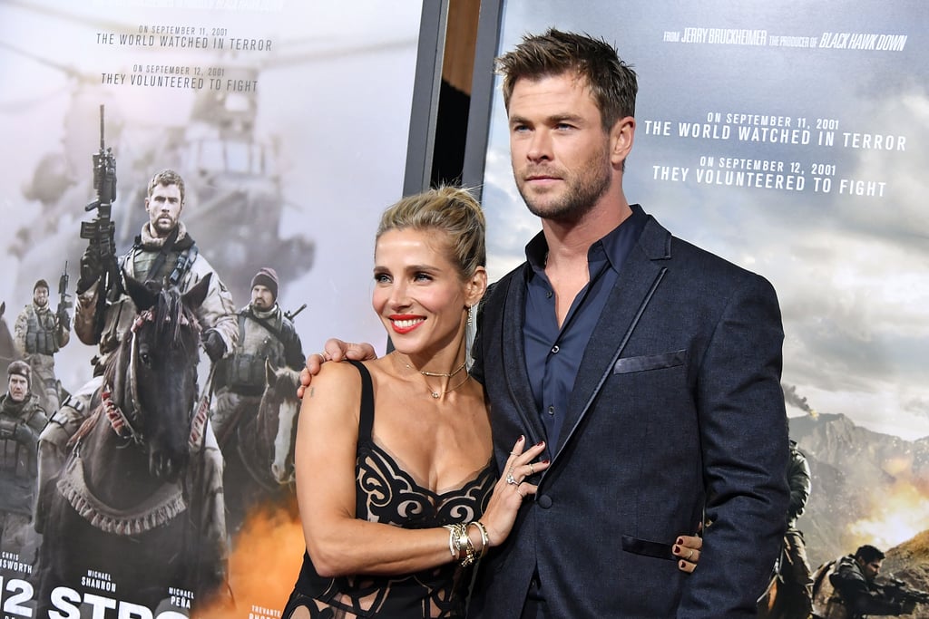 Cute Pictures of Chris Hemsworth and Elsa Pataky