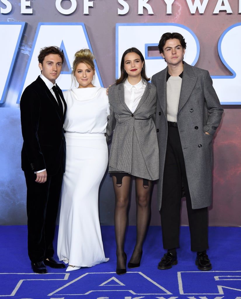 Daryl Sabara, Meghan Trainor, Bailee Madison, and Blake Richardson at the Star Wars Premiere