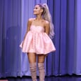 Ariana Grande Endorses the Corset Trend in Pink Lanvin
