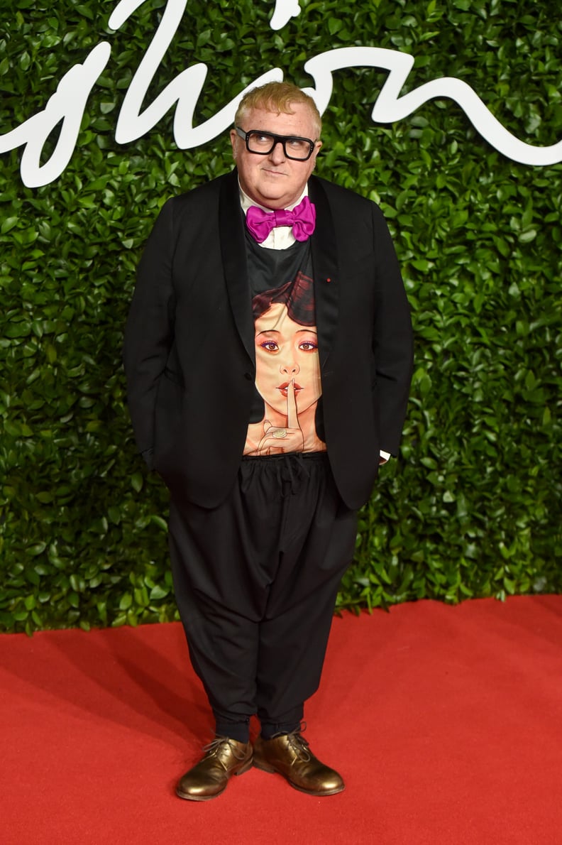 Alber Elbaz at the British Fashion Awards 2019