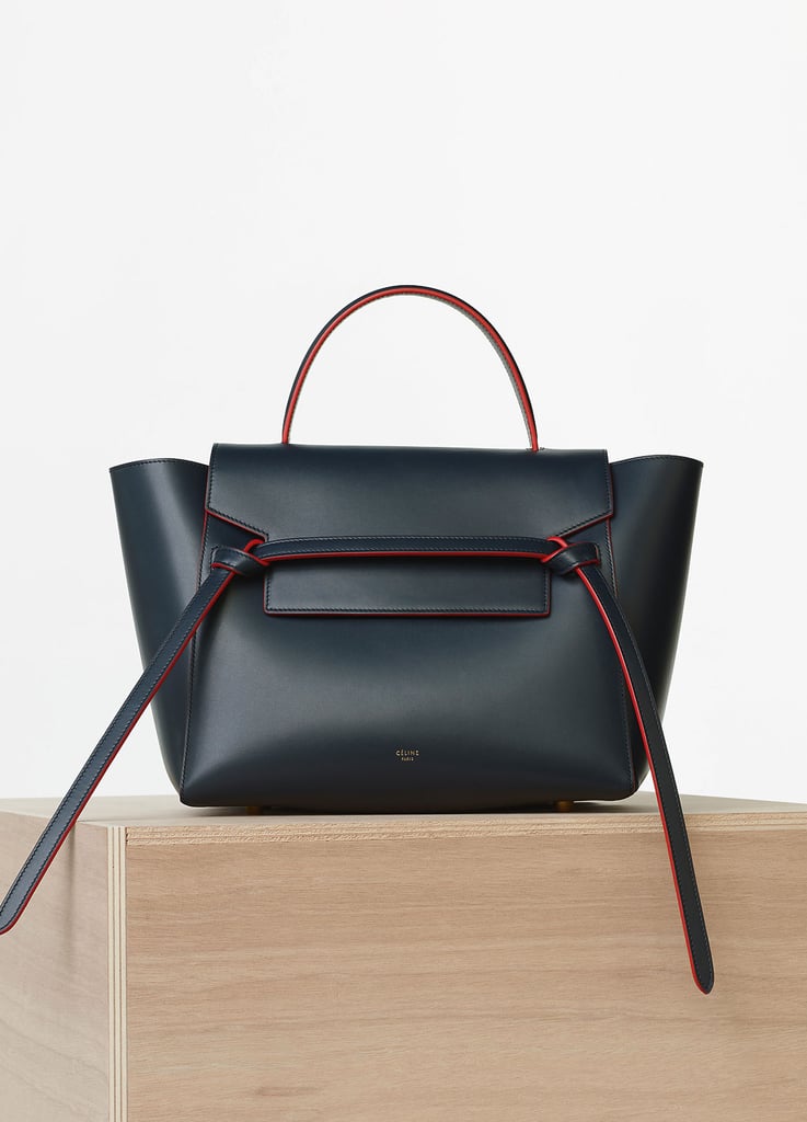A new year calls for a new bag. This season, I'm embracing the minimalist sophistication that no one does better than Céline. Plus, the Mini Belt Bag ($2,500) is roomy enough to tote my laptop, but not big enough to stow the crap I'm vowing to rid myself of in the New Year.

— HM