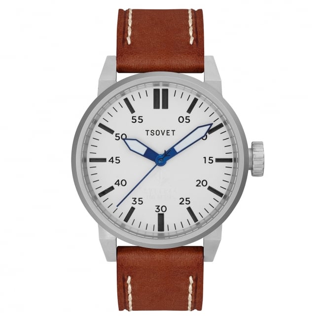 "I'm a big fan of this watch. It's simple, and most importantly, easy to read at a glance. I'd be pretty happy if someone gave it to me."
Tsovet Watch ($325)